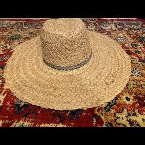 Treasure & Bond Straw Panama Fedora Summer Hat